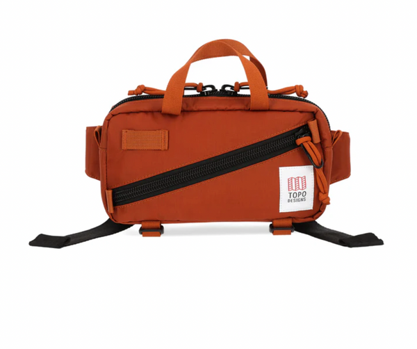 Topo Designs Mini Quick Pack – 2,5 L Bauchtasche In Midnight/Crackle, Aus Recyceltem Nylon, Kompakt 24x14x5 Cm – Für Rucksackreisen & Alltag