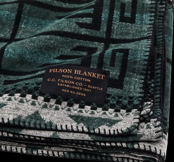 Filson Fire Mountain Blanket at Hilton's Tent City Cambridge, MA
