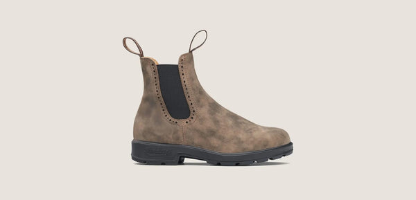 Blundstone High Top Boots, Rustic Brown #1351 at Hilton's Tent City