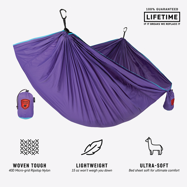 Grand Trunk Trunktech Single Hammock at Hilton's Tent City