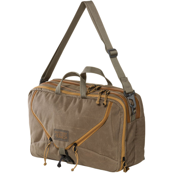 Mystery Ranch 3 Way Expandable Briefcase at Hilton's Tent City in