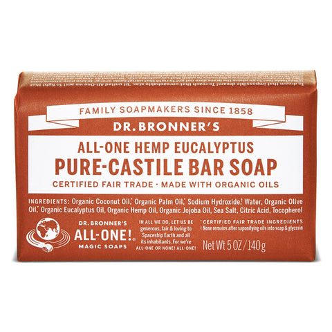 Dr. Bronner's Castile Bar Soap - Hilton's Tent City
