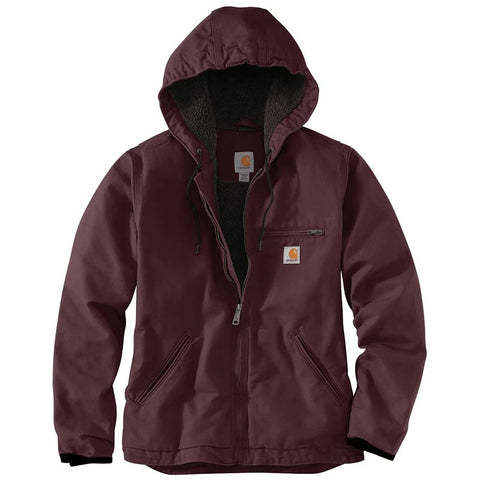 Carhartt Women's Sierra Sandstone Jacket Sherpa Lined #104292