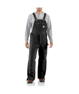 Black carhartt overalls clearance