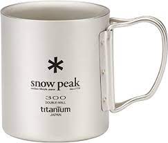 Snow Peak Titanium Double Wall 300 Mug