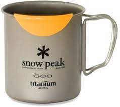 Snow Peak HotLips Titanium Single Wall 600 Mug