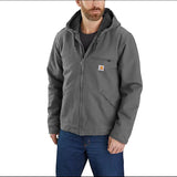 Carhartt Relaxed Fit Washed Duck Sherpa-Lined Jacket #104392