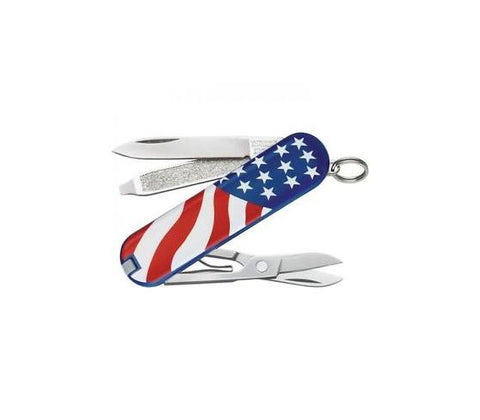 Victorinox Swiss Army Classic SD Knife US Flag