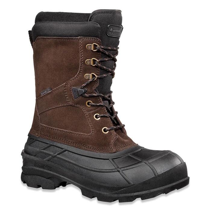 Heren NATION PLUS Winterlaarzen Donkerbruin Heren NATION PLUS Winterlaarzen Donkerbruin
