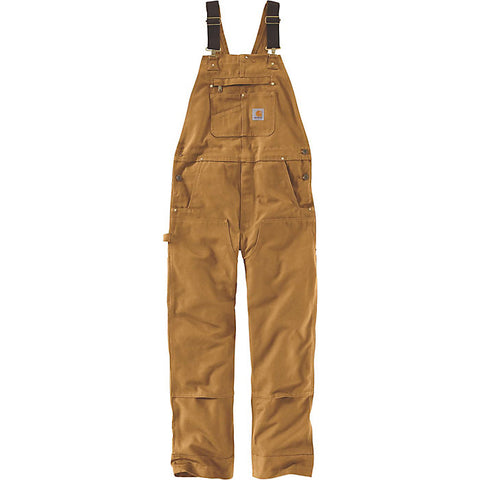 Carhartt Zip to Knee Duck Bib Overall Unlined R05