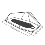 Eureka Solitaire AL Tent - Hilton's Tent City