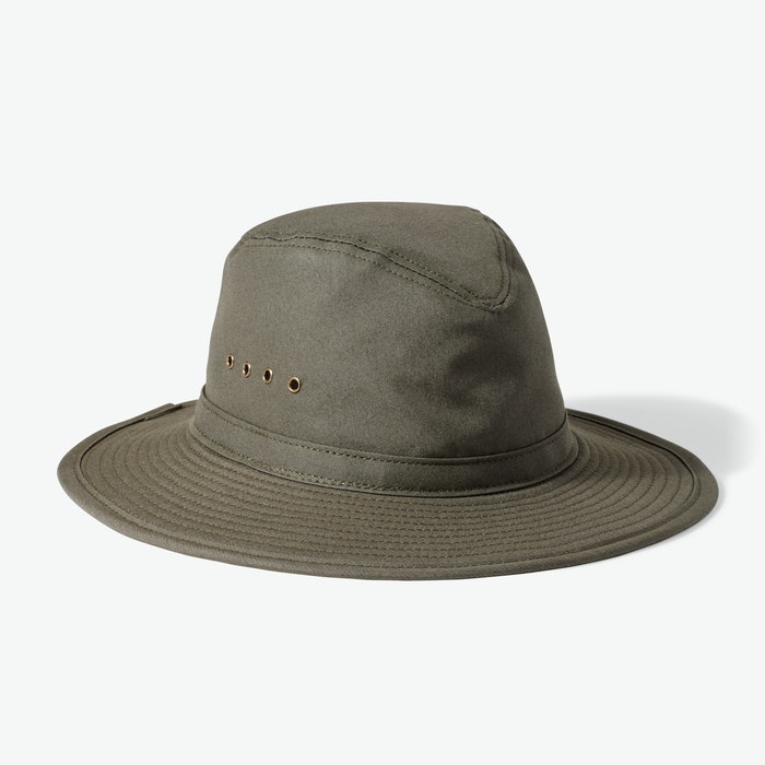 Filson Summer Packer Hat at Hilton's Tent City in Cambridge, MA