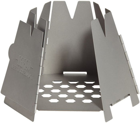 Vargo Stainless Steel Hexagon Wood Stove