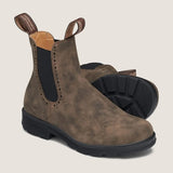 Blundstone High Top Boots, Rustic Brown (#1351)