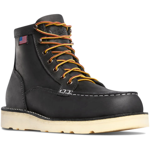 Danner Bull Run Moc Toe 6" Black - Hilton's Tent City