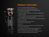 Fenix E18R Rechargeable LED Flashlight
