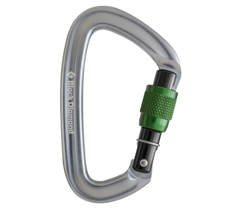 Black Diamond Positron Screwgate Carabiner - Hilton's Tent City