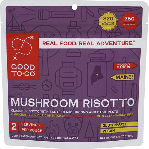 Good To-Go Herbed Mushroom Risotto