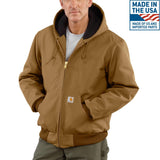 Carhartt Duck Active Jac/ Quilted-Flannel Lined #J140 - Hilton's Tent City