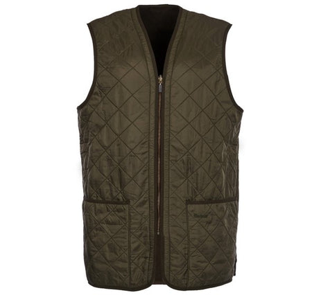 Barbour Polarquilt Waistcoat at Hilton's Tent City in Cambridge, MA