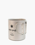 Snow Peak Ti-Double 450 Mug - Hilton's Tent City