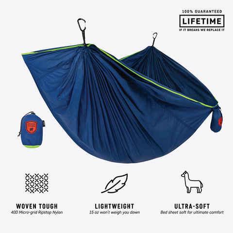 Grand Trunk Trunktech Single Hammock at Hilton s Tent City