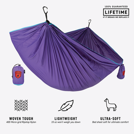 Grand Trunk Trunktech Single Hammock at Hilton's Tent City