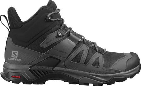 ★美品 4点セット メンテナンス.HOTWAX済★ head salomon Salomon Mens X Ultra 4 Mid GTX Hiking Boots Hilton's Tent City