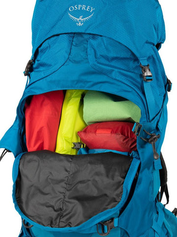 Osprey aether 60 rain cover top