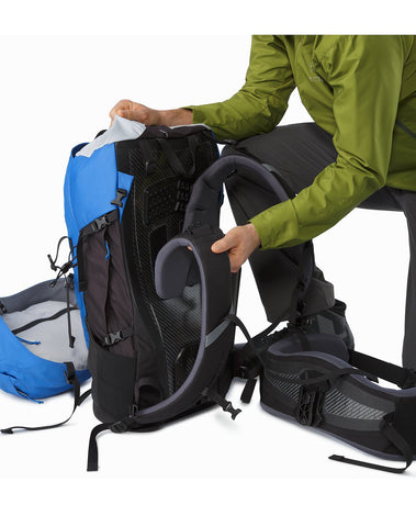 arc'tyrex bora 80 hiking backpack Arc'teryx Bora AR 50 Backpack Men's at Hilton's Tent City in Cambridge