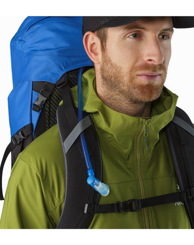 arc'tyrex bora 80 blue hiking backpack Arc'teryx Bora AR 50 Backpack Men's at Hilton's Tent City in Cambridge