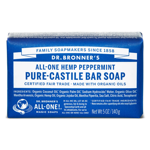 Dr. Bronner's Castile Bar Soap - Hilton's Tent City