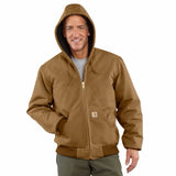 Carhartt Duck Active Jac/ Quilted-Flannel Lined #J140 - Hilton's Tent City
