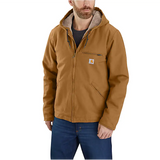 Carhartt Relaxed Fit Washed Duck Sherpa-Lined Jacket #104392 (J141)