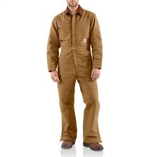 Carhartt Quilt-Lined Coveralls #X01 Hilton's Tent City in Carhartt Quilt-Lined Coveralls #X01 Hilton's Tent City in