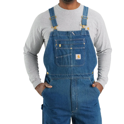 Carhartt Loose Fit Denim Bib Overalls 104672