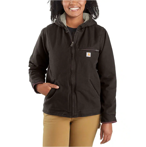 Carhartt sandstone 2025 jacket womens