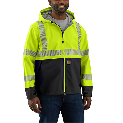 HIGH-VISIBILITY STORM DEFENDER® LOOSE FIT MIDWEIGHT CLASS 3 JACKET