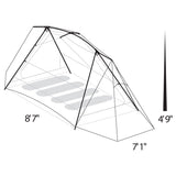 Eureka Timberline SQ 4XT 4 Person Tent - Hilton's Tent City