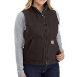 Carhartt Women's Washed Duck Sherpa Lined Vest