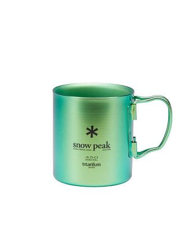 Snow Peak Titanium Double Wall 450 Mug in Colors