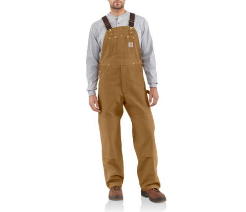Carhartt r01 duck bib overall best sale
