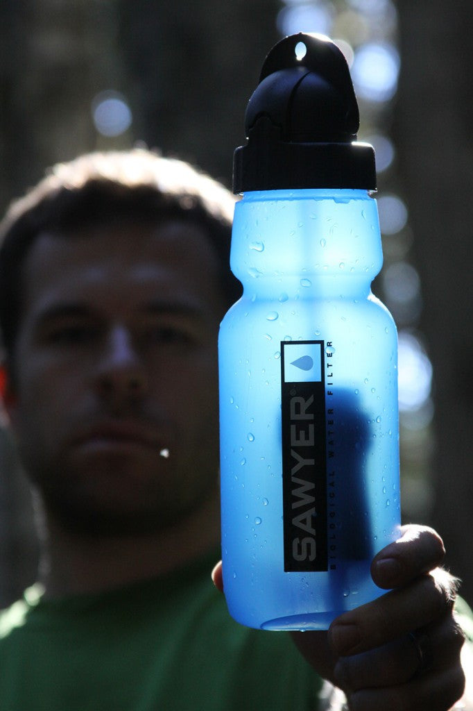 Sawyer Personal Water Filtration Bottle Hilton's Tent Cityin Boston MA