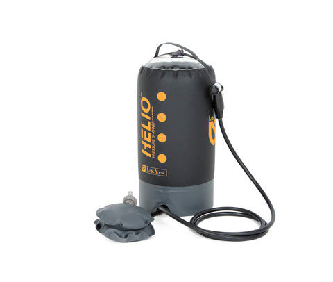 nemo heliopolis shower tent Nemo Equipment Helio Pressure Shower at Hilton's Tent City Cambridge